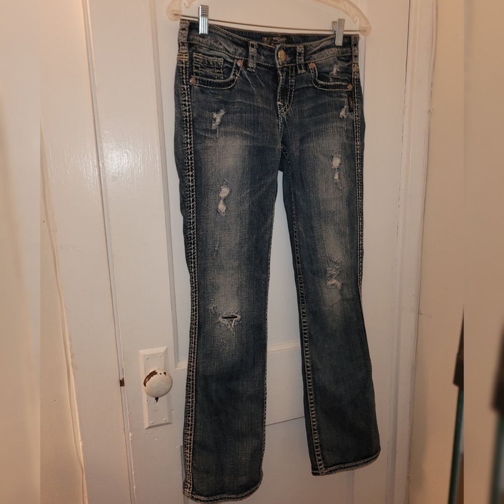 Silver Jeans Aiko Flap Boot Cut Size 27/31